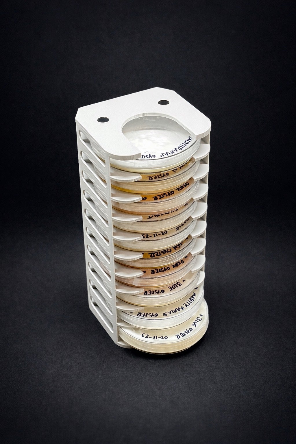 Modular Petri Dish Stacker - 10 slots | MycoMinded